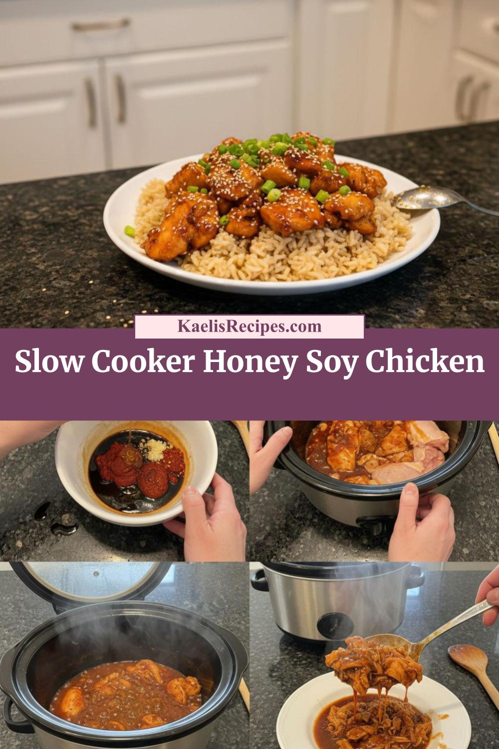 Hands-Off Honey Soy Chicken: Your Slow Cooker Weeknight Hero